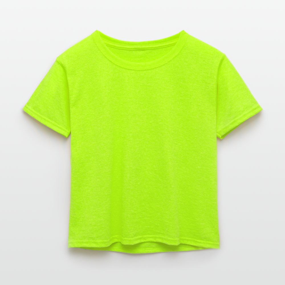 Kid's 50/50 Neon T-Shirt - neon green