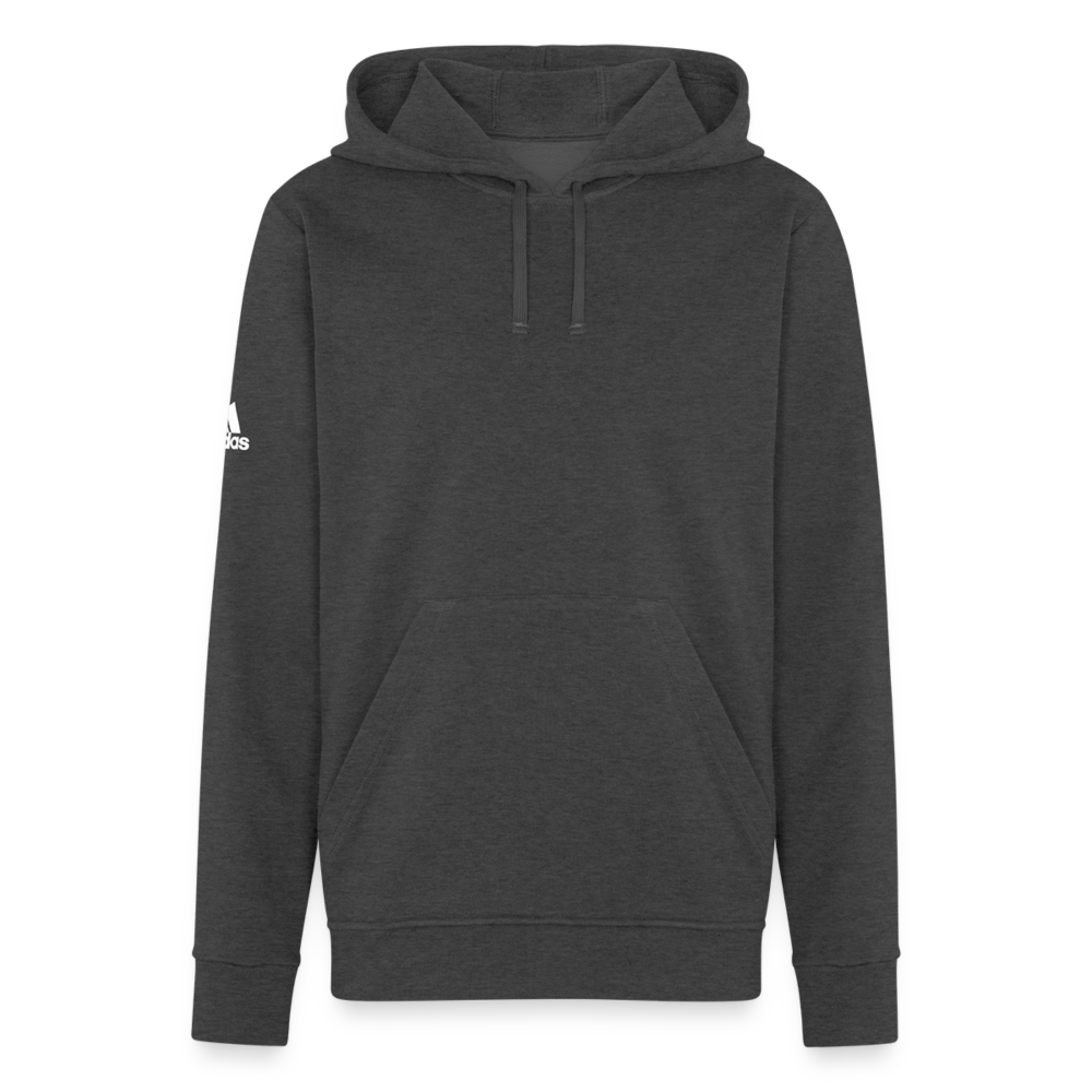 Adidas Unisex Fleece Hoodie - charcoal grey