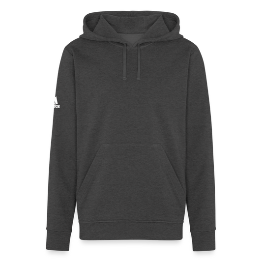 Adidas Unisex Fleece Hoodie - charcoal grey