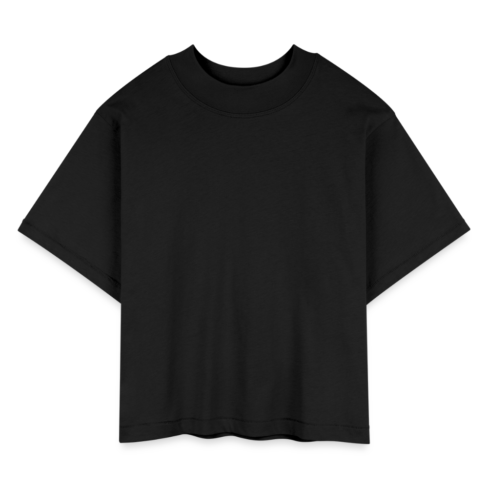 Women's Boxy Tee - black