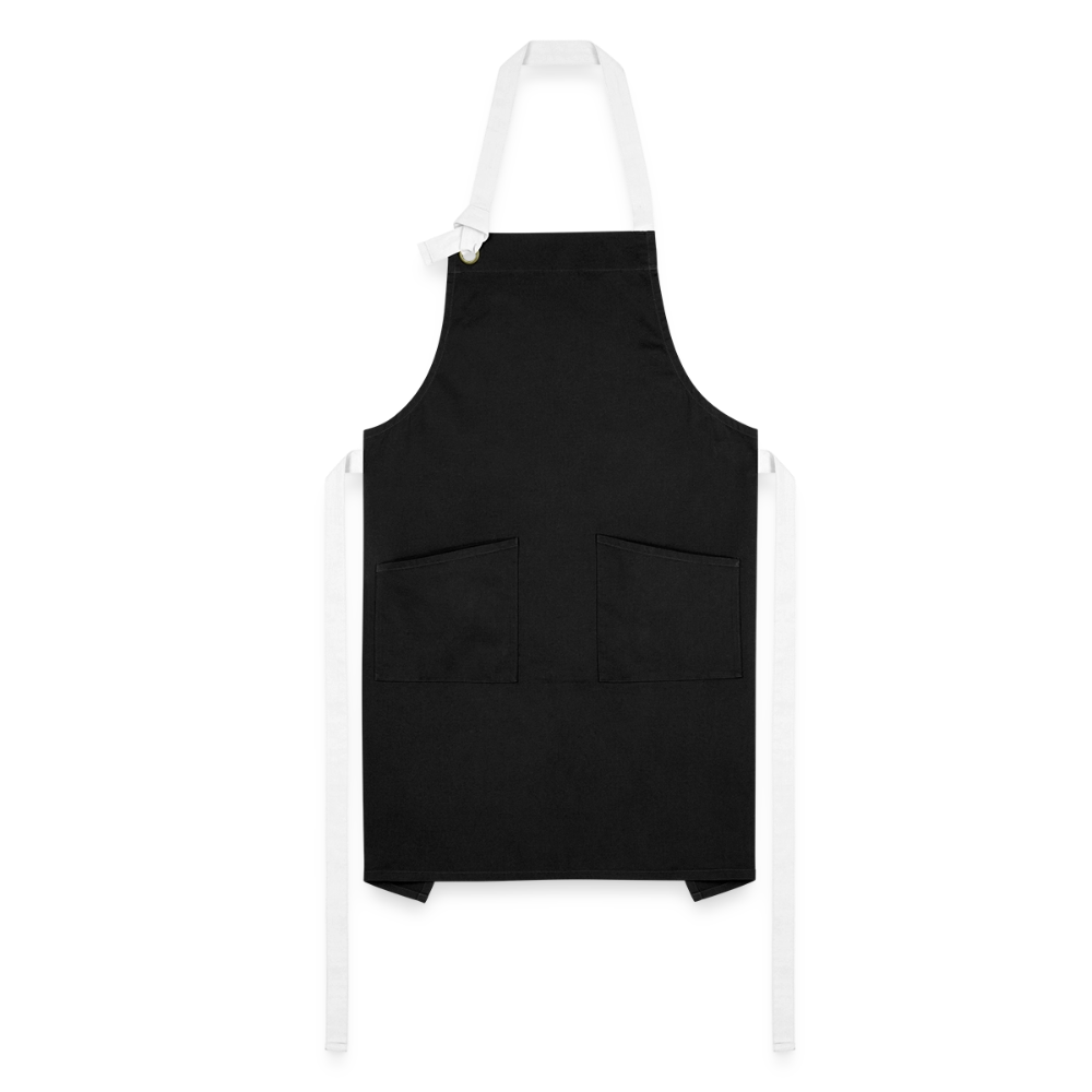 Personalized Christmas Apron - black/white