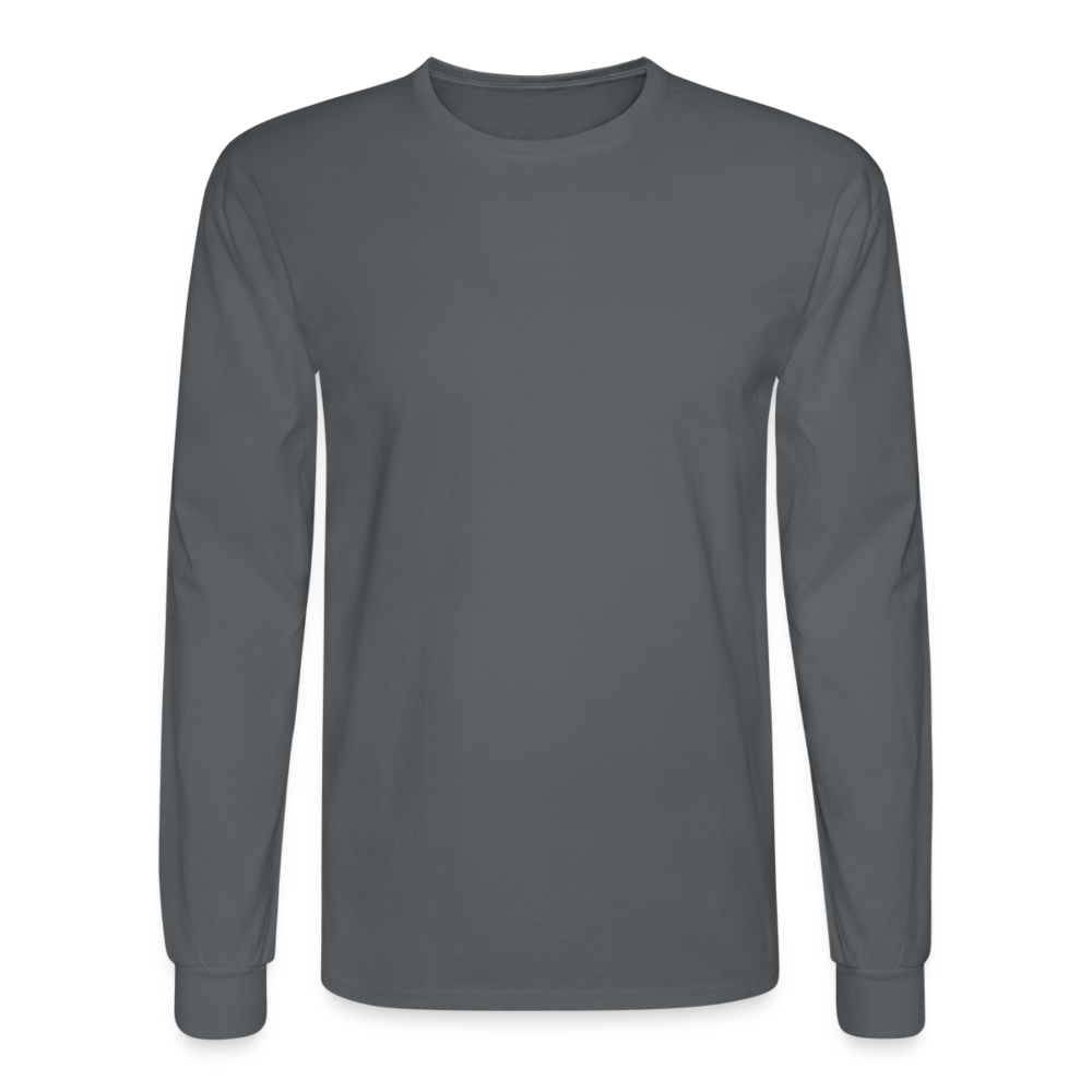 Men's Long Sleeve T-Shirt - charcoal