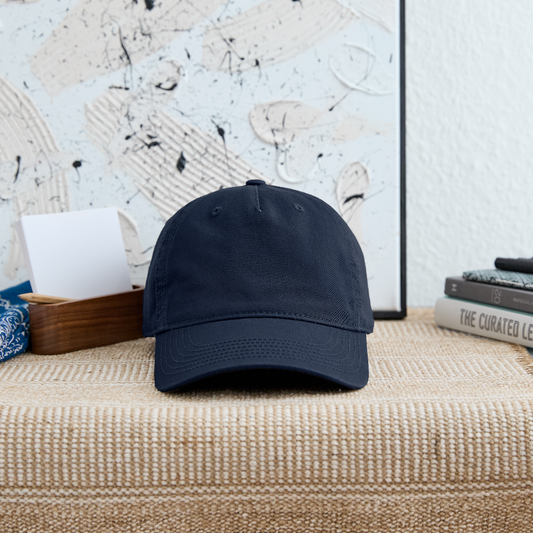 Organic Baseball Cap - navy