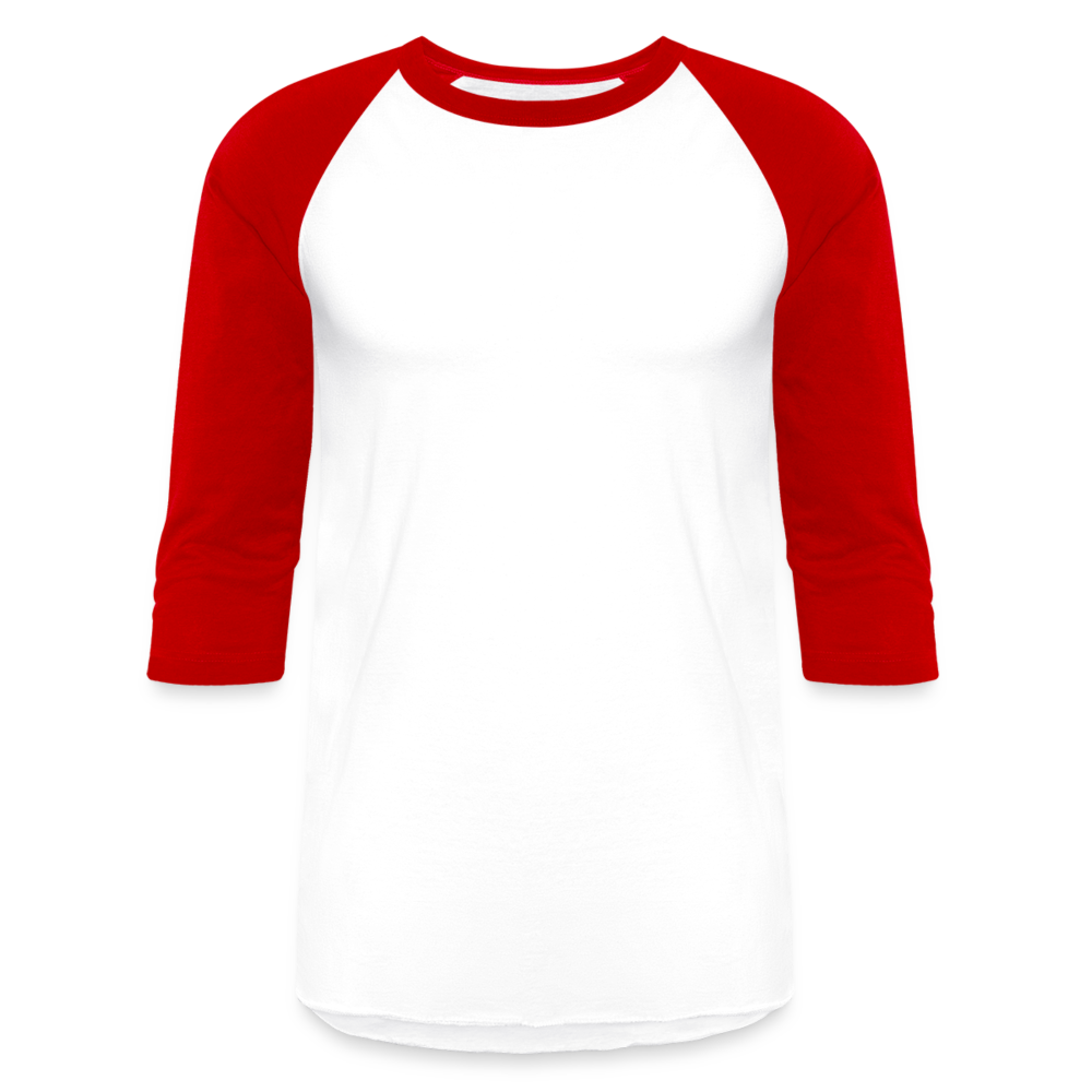 Baseball T-Shirt - white/red