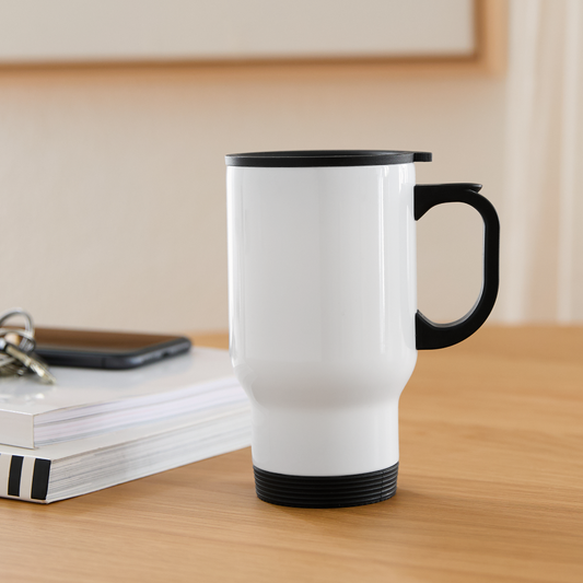 Travel Mug - white