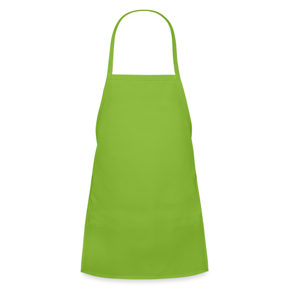 Kids' Apron - lime green