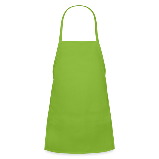 Kids' Apron - lime green