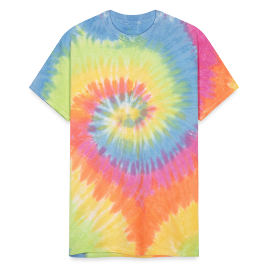 Unisex Tie Dye T-Shirt - rainbow