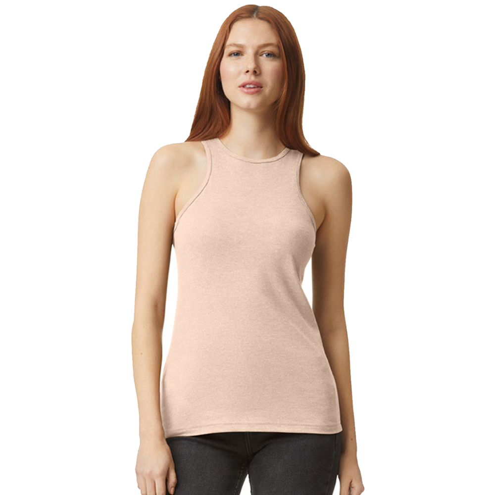 American Apparel Women’s Racerneck Tank - natural