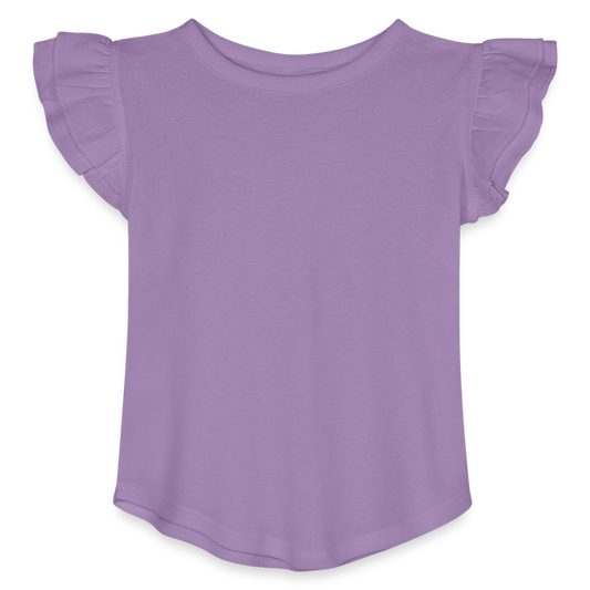 Toddler Girls Flutter T-shirt - lavender