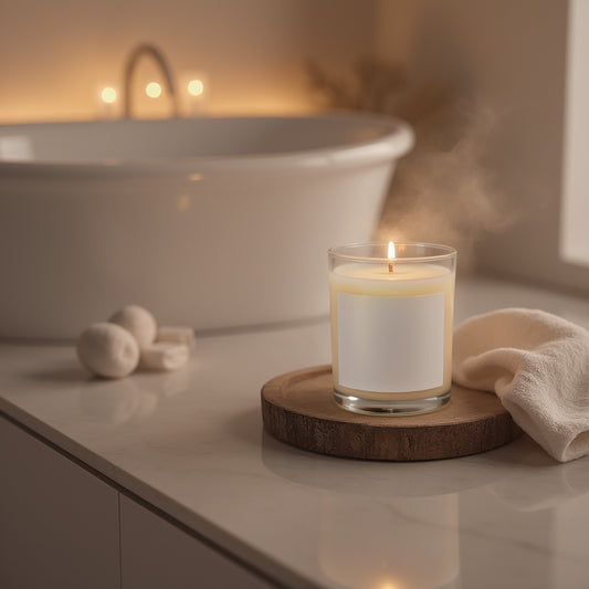 Elegant Scented Candle – Cozy Home Decor & Relaxation Gift for Her or Wedding Favor