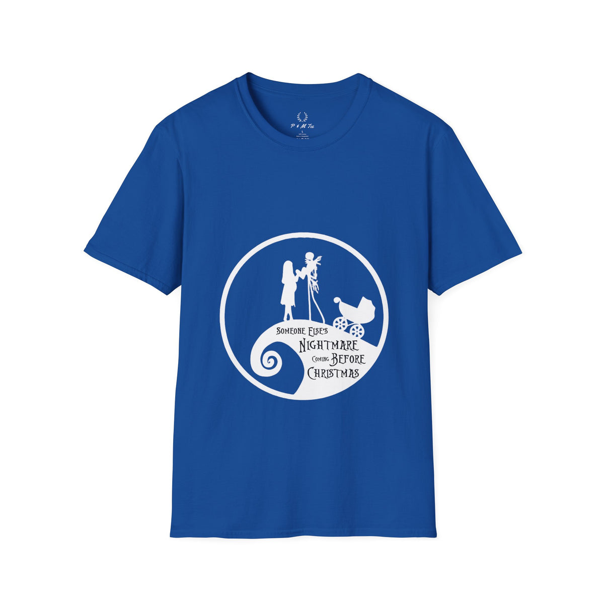 The Nightmare Before Christmas T-Shirt | Jack Skellington Sally Silhouette