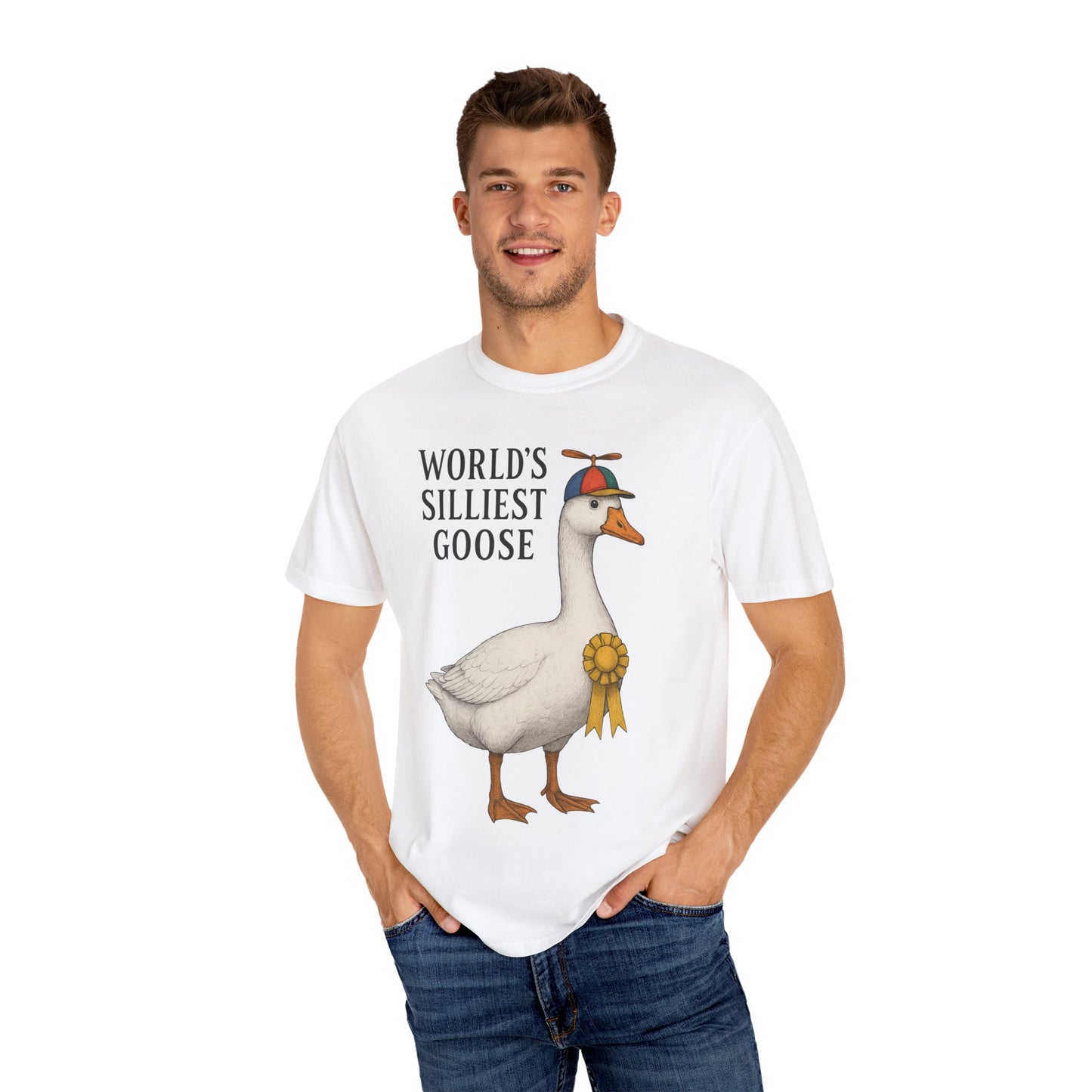 World’s Silliest Goose T-Shirt – Funny Award-Winning Goose Tee