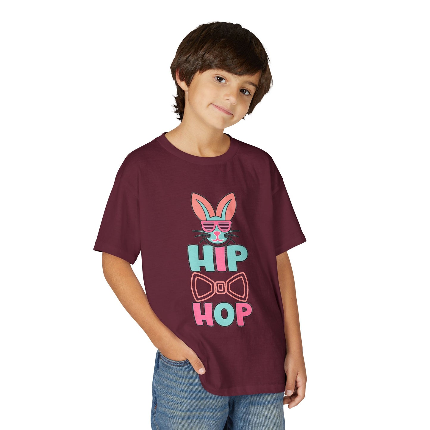 Youth Hip Hop Bunny T-Shirt — Cute Kids Graphic Tee