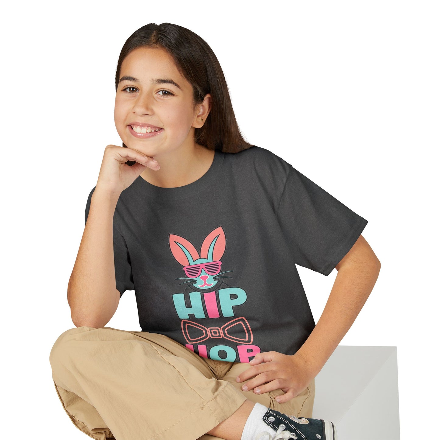 Youth Hip Hop Bunny T-Shirt — Cute Kids Graphic Tee