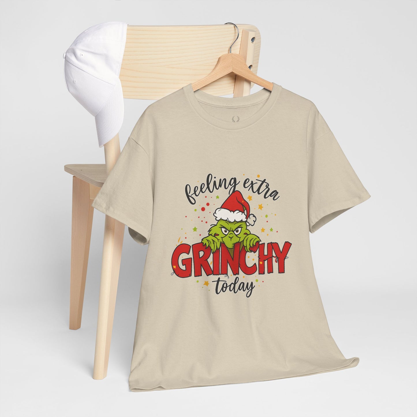 Grinch “Feeling Extra Grinchy Today” Christmas T-Shirt – Funny Holiday Tee