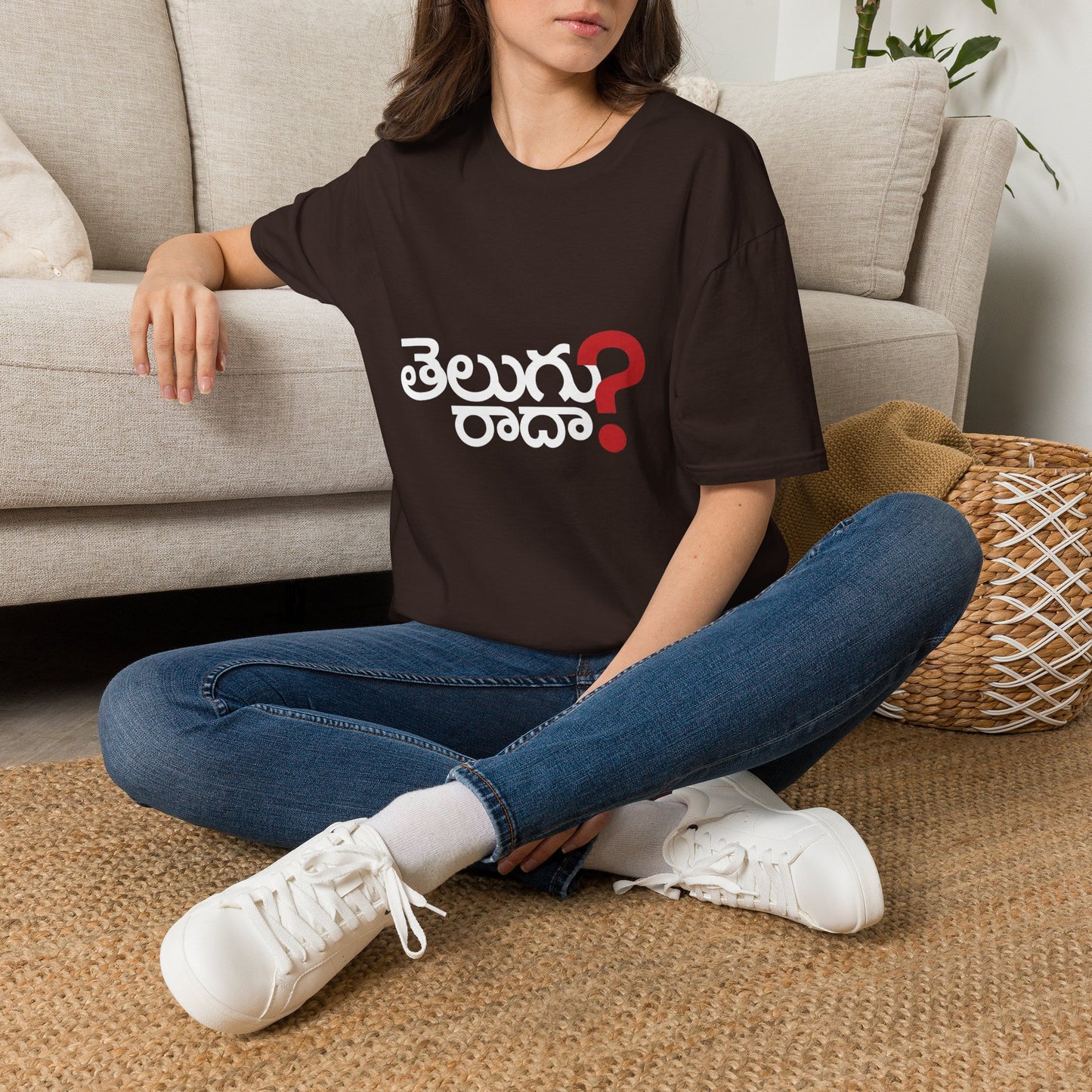 Telugu Raada? Telugu Quote T-Shirt | Trendy Telugu Tee