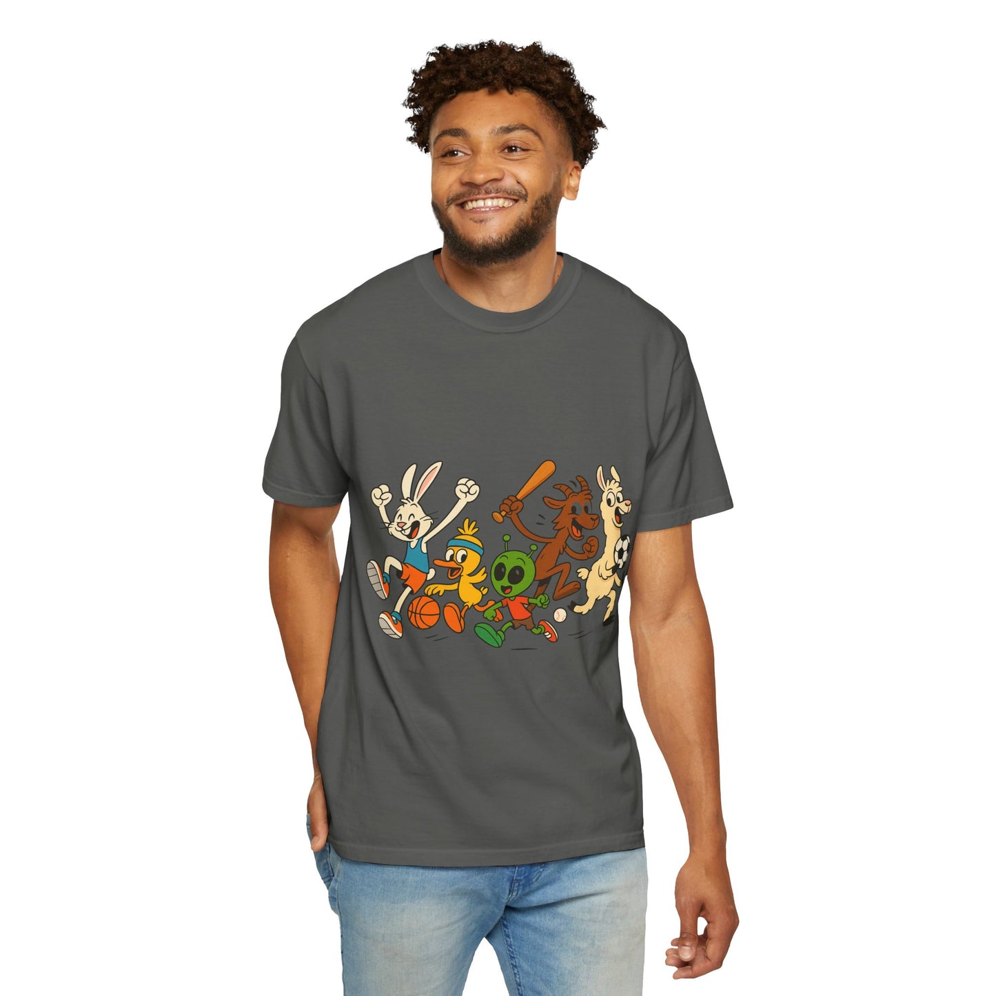 Cartoon Sports Team T-Shirt