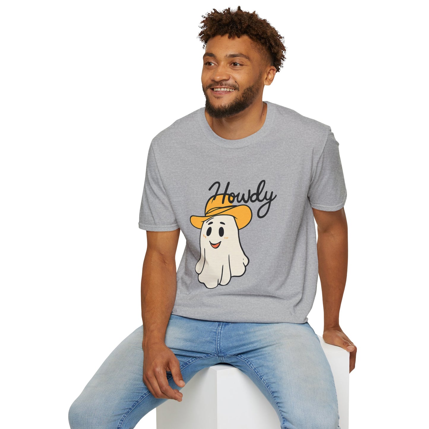 Howdy Shirt, use Howdy Cowboy Ghost T-Shirt – Cute Western Halloween Tee.