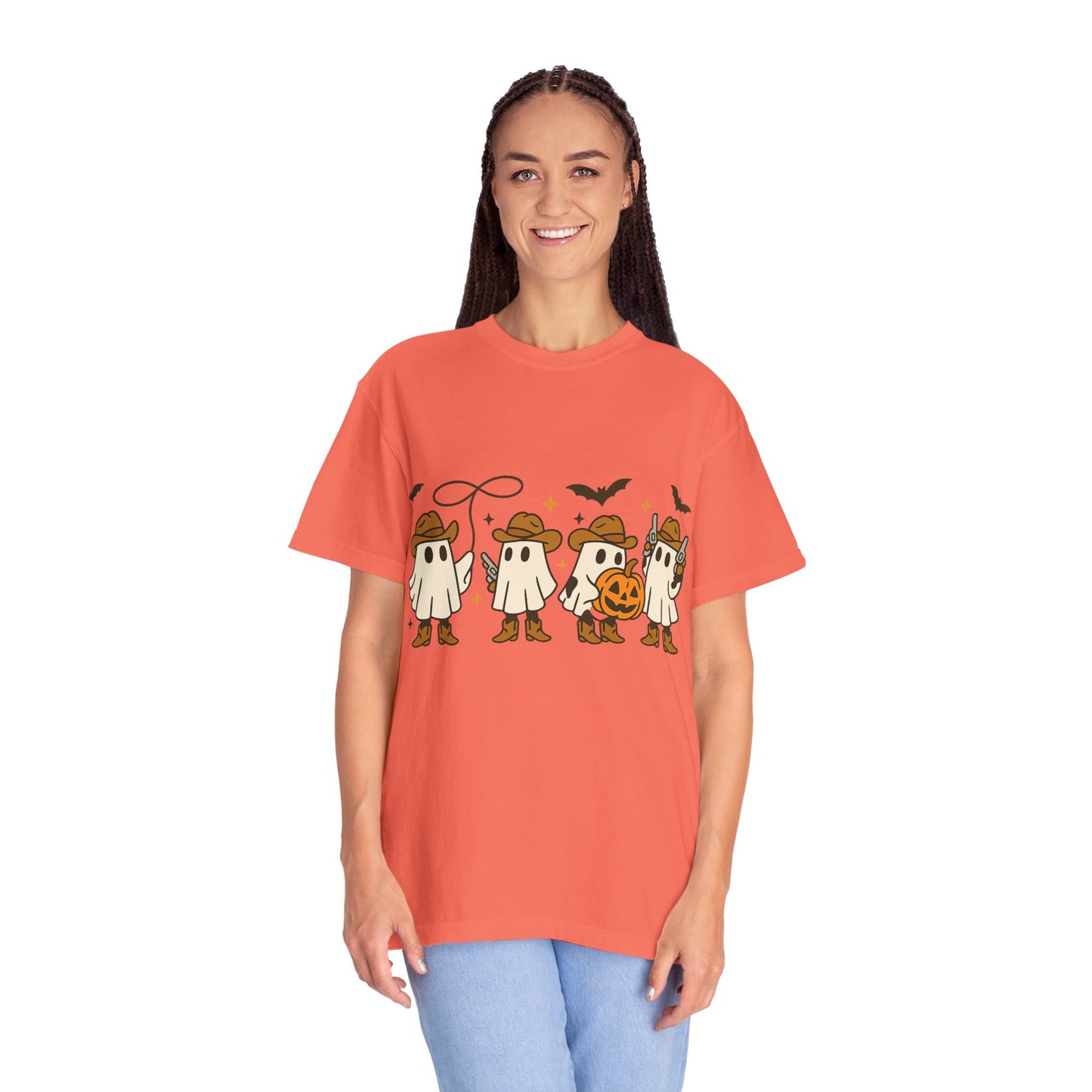 Western Ghost T-Shirt, Halloween Shirt, Cute Ghost Shirt, Halloween Party Shirt, Spooky Fall Shirt, Country Girl Gift