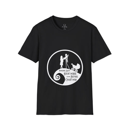 The Nightmare Before Christmas T-Shirt | Jack Skellington Sally Silhouette