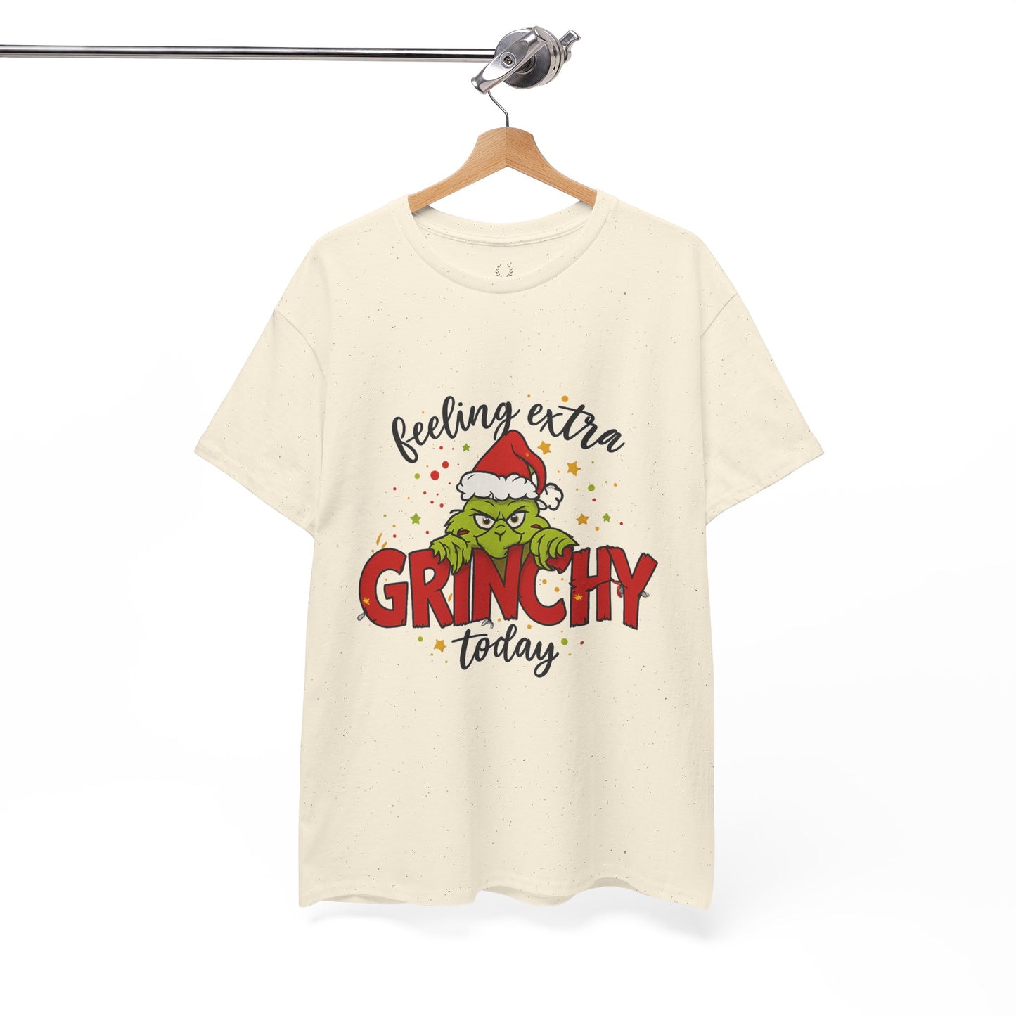 Grinch “Feeling Extra Grinchy Today” Christmas T-Shirt – Funny Holiday Tee