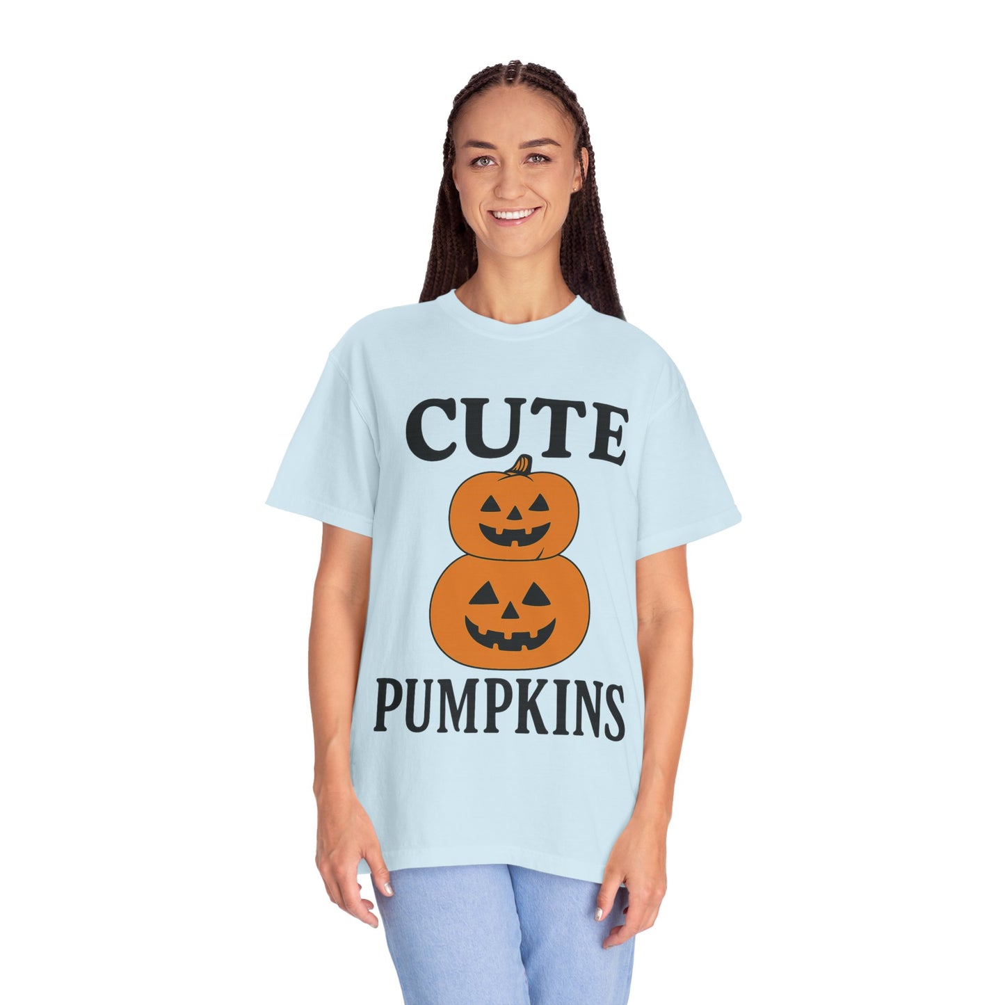 Cute Pumpkins Halloween T-Shirt – Funny Jack-O’-Lantern Graphic Tee for Men, Women & Kids