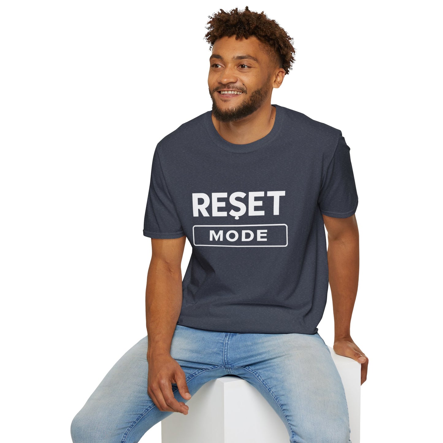 Reset Mode T-Shirt | Minimalist Motivational Graphic Tee
