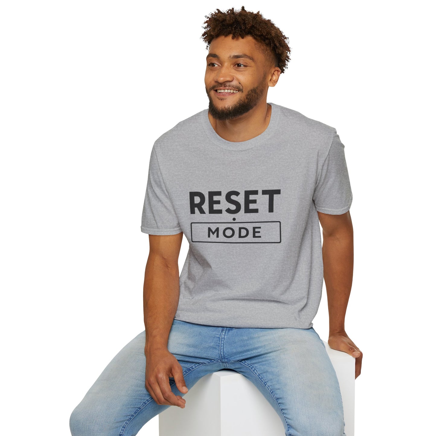 Reset Mode T-Shirt | Minimalist Motivational Graphic Tee
