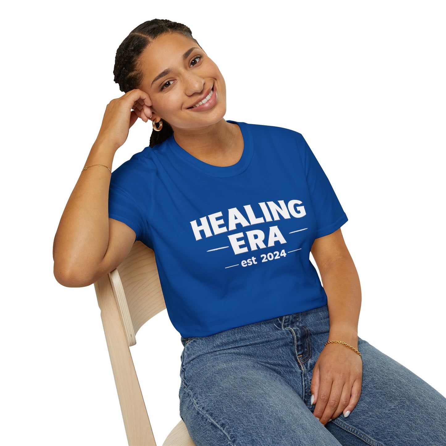 Healing Era T-Shirt | “Healing Era Est. 2024” Minimal Wellness Tee