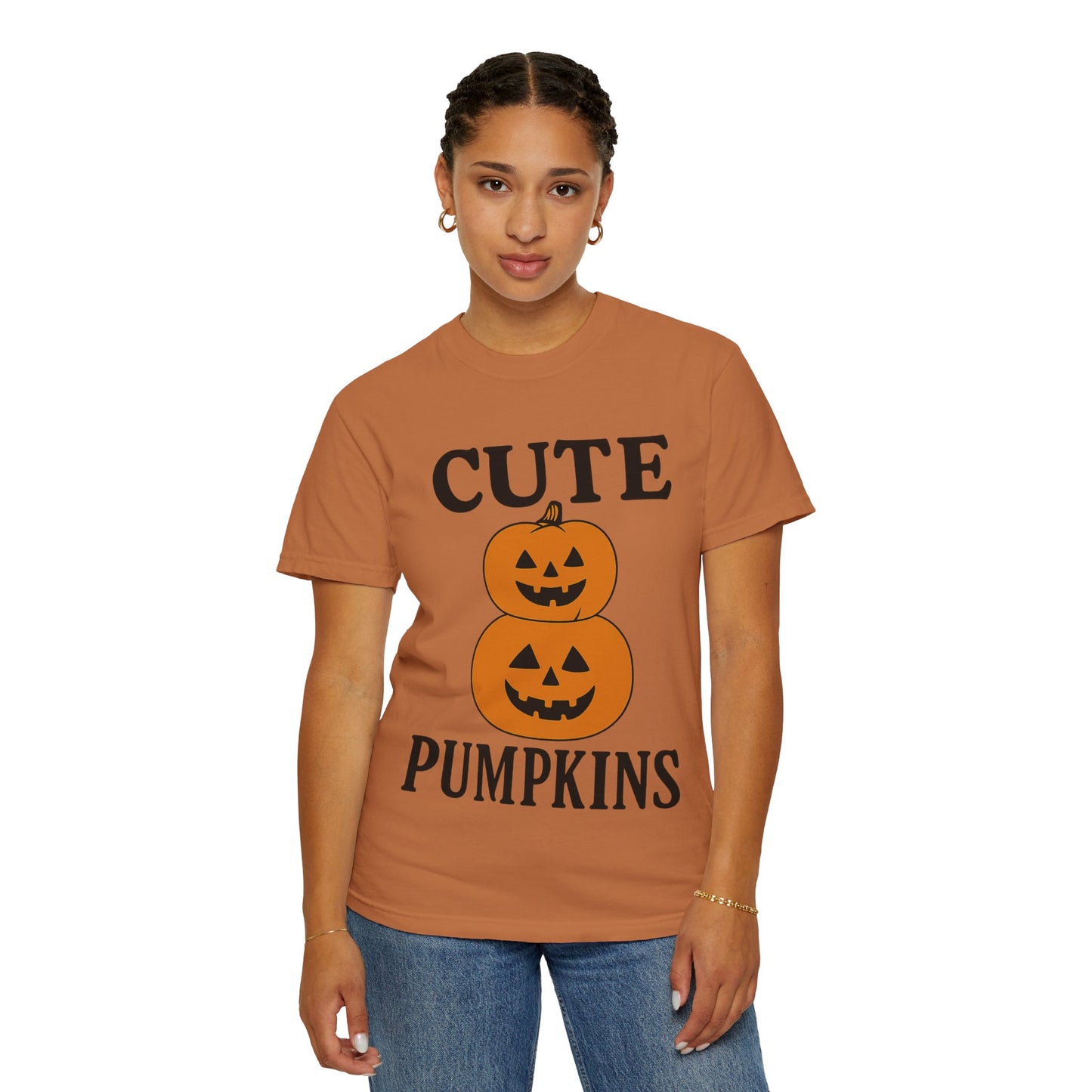 Cute Pumpkins Halloween T-Shirt – Funny Jack-O’-Lantern Graphic Tee for Men, Women & Kids