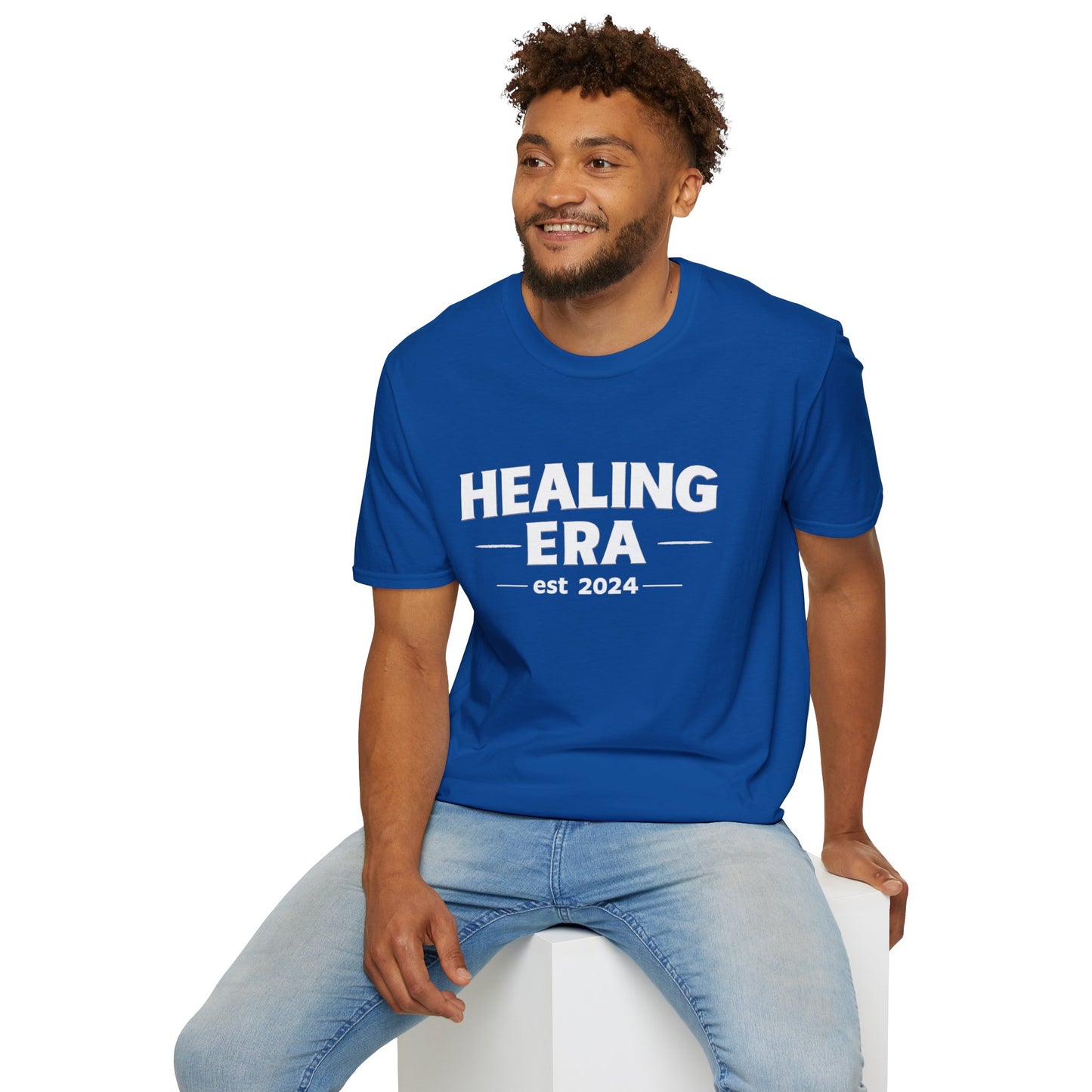 Healing Era T-Shirt | “Healing Era Est. 2024” Minimal Wellness Tee
