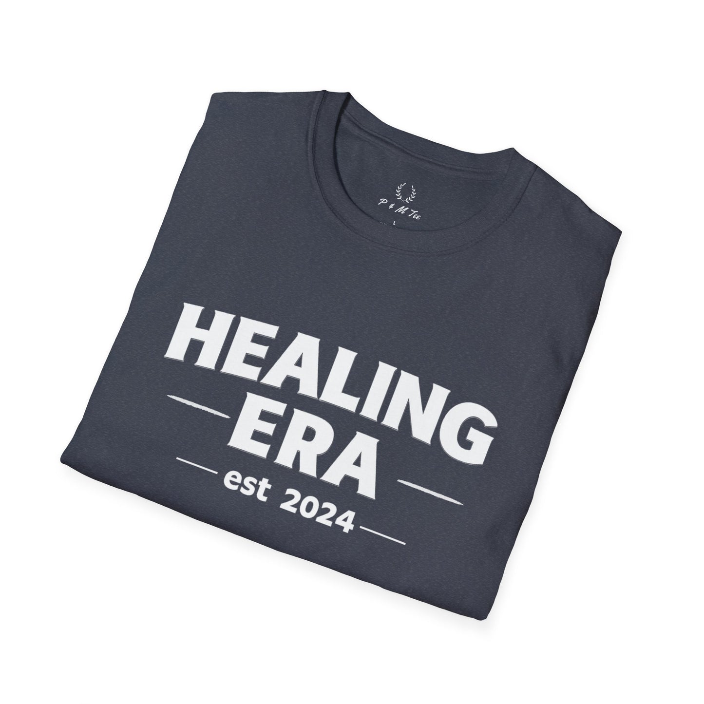 Healing Era T-Shirt | “Healing Era Est. 2024” Minimal Wellness Tee