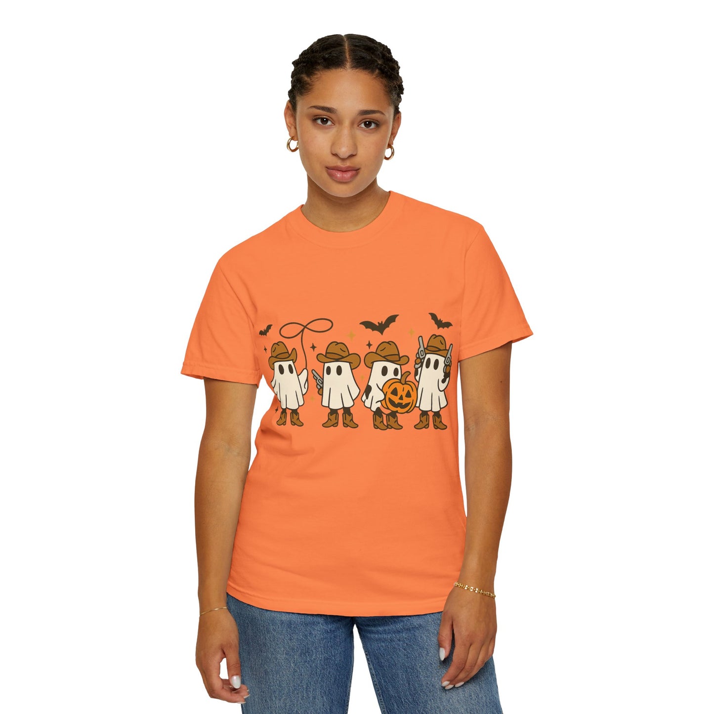 Western Ghost T-Shirt, Halloween Shirt, Cute Ghost Shirt, Halloween Party Shirt, Spooky Fall Shirt, Country Girl Gift