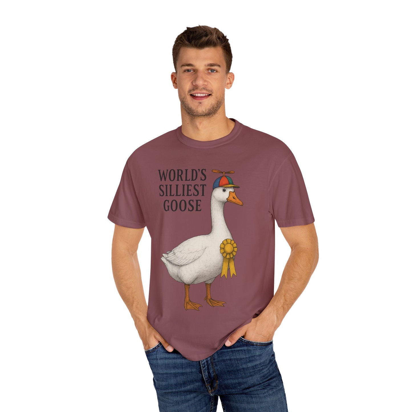 World’s Silliest Goose T-Shirt – Funny Award-Winning Goose Tee