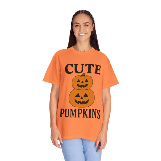 Cute Pumpkins Halloween T-Shirt – Funny Jack-O’-Lantern Graphic Tee for Men, Women & Kids