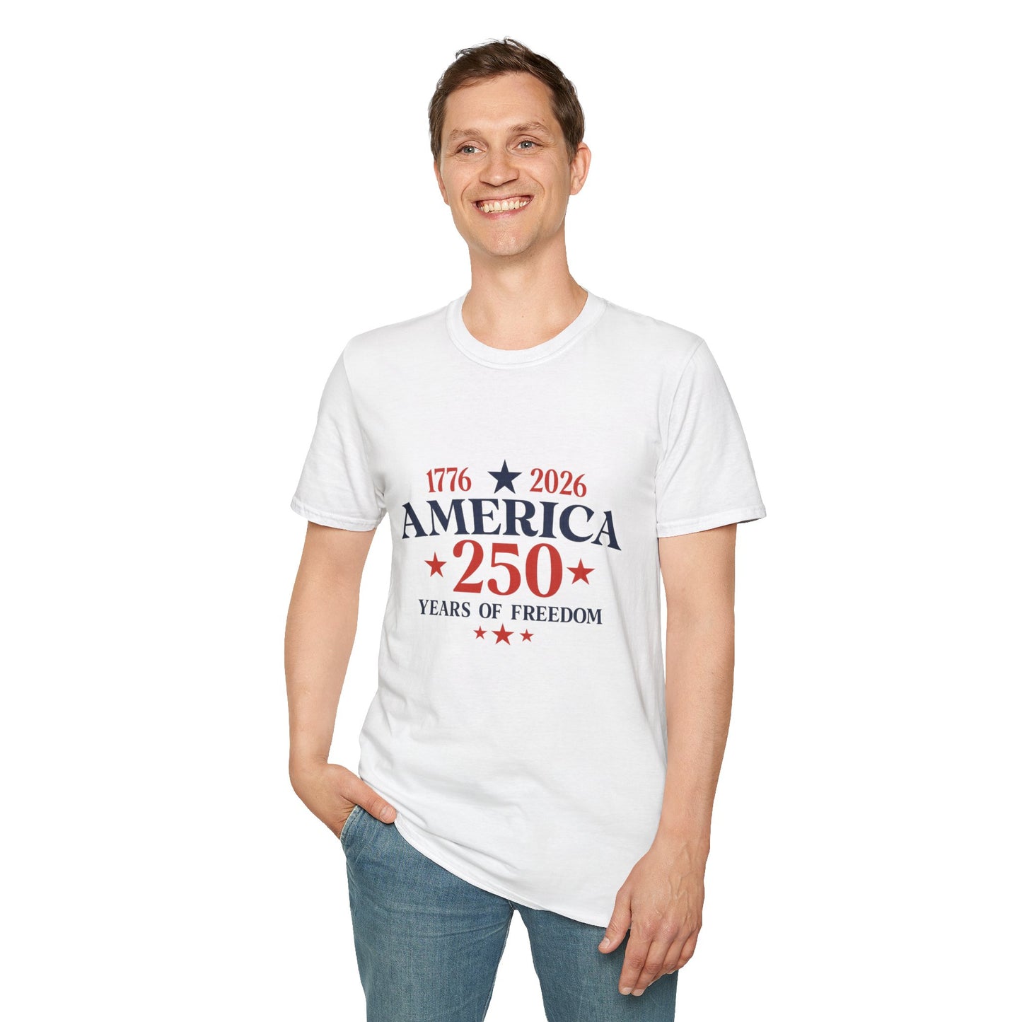 America 250 T-Shirt | 1776–2026 Years of Freedom Patriotic Tee