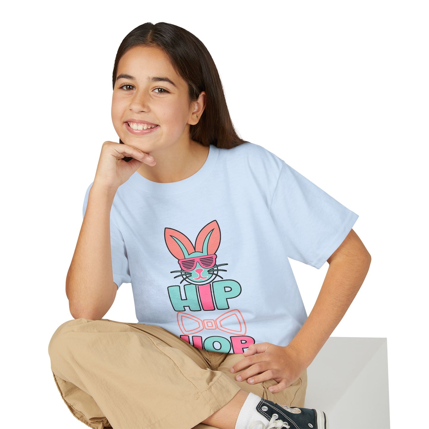 Youth Hip Hop Bunny T-Shirt — Cute Kids Graphic Tee
