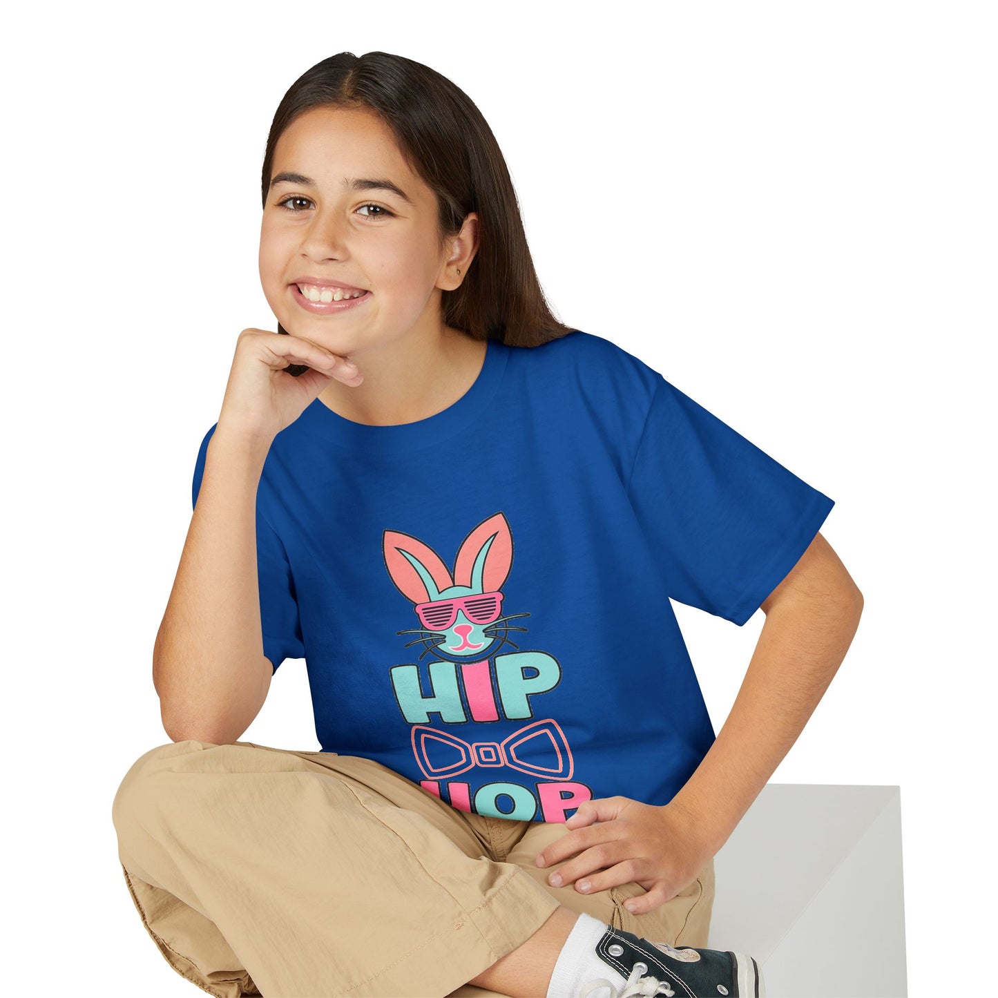 Youth Hip Hop Bunny T-Shirt — Cute Kids Graphic Tee
