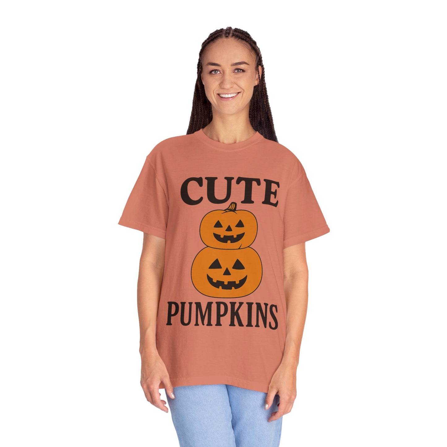 Cute Pumpkins Halloween T-Shirt – Funny Jack-O’-Lantern Graphic Tee for Men, Women & Kids