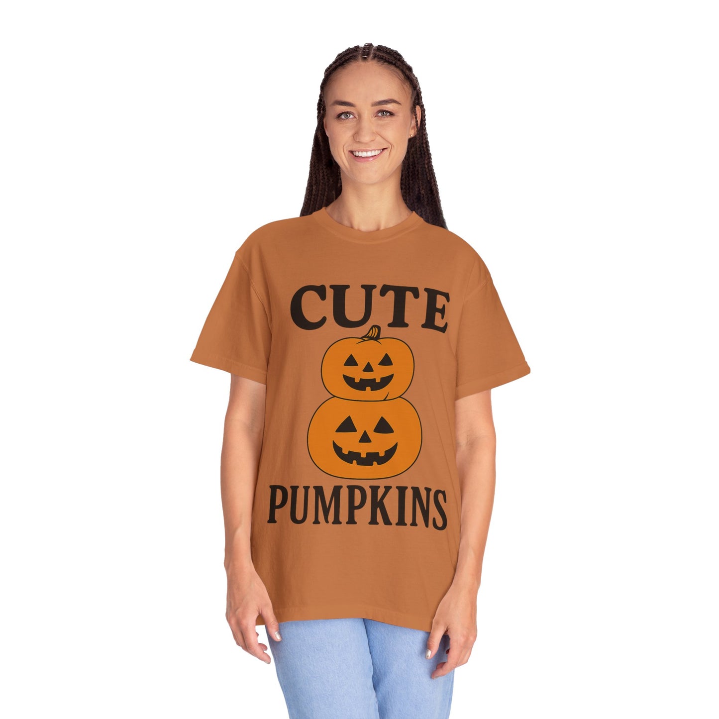 Cute Pumpkins Halloween T-Shirt – Funny Jack-O’-Lantern Graphic Tee for Men, Women & Kids