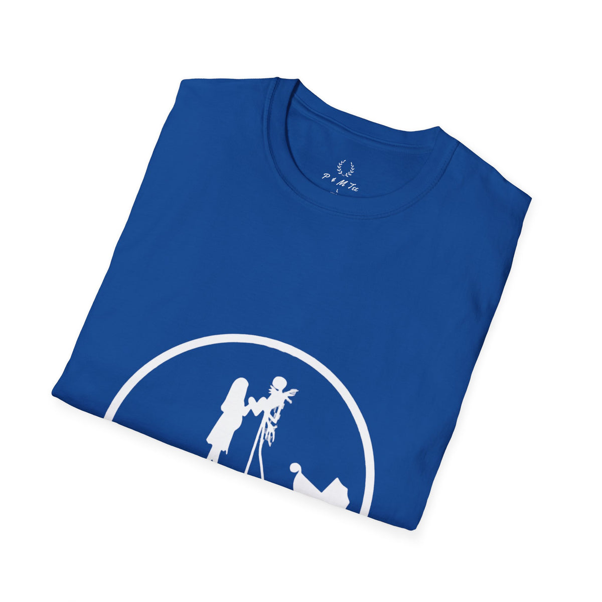 The Nightmare Before Christmas T-Shirt | Jack Skellington Sally Silhouette