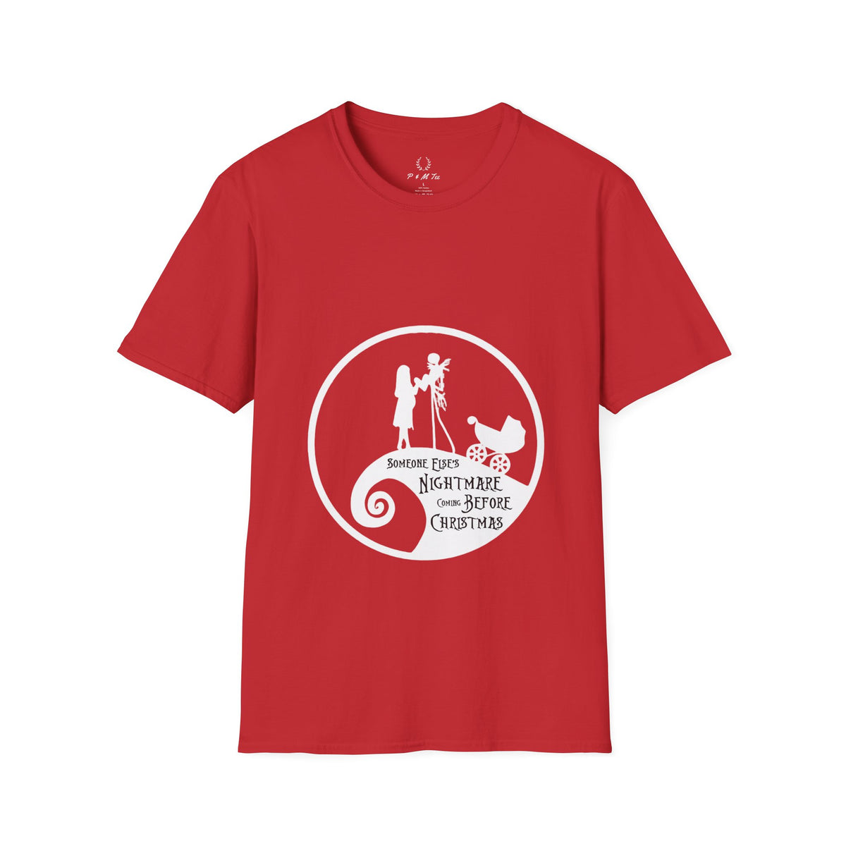 The Nightmare Before Christmas T-Shirt | Jack Skellington Sally Silhouette