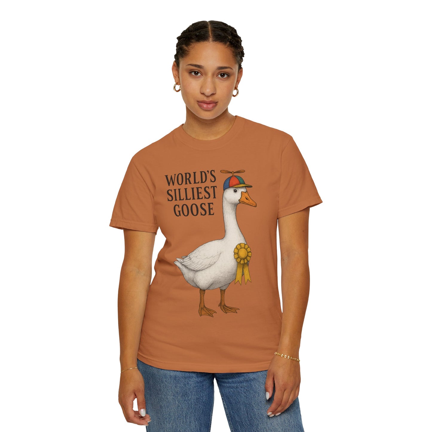 World’s Silliest Goose T-Shirt – Funny Award-Winning Goose Tee