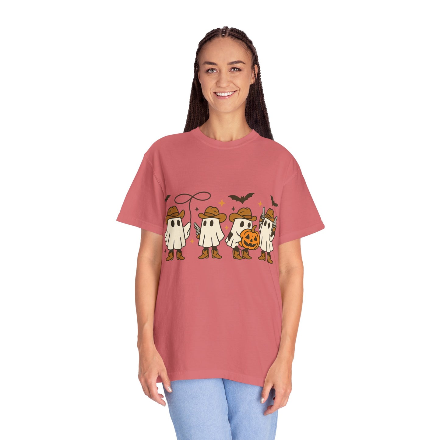 Western Ghost T-Shirt, Halloween Shirt, Cute Ghost Shirt, Halloween Party Shirt, Spooky Fall Shirt, Country Girl Gift