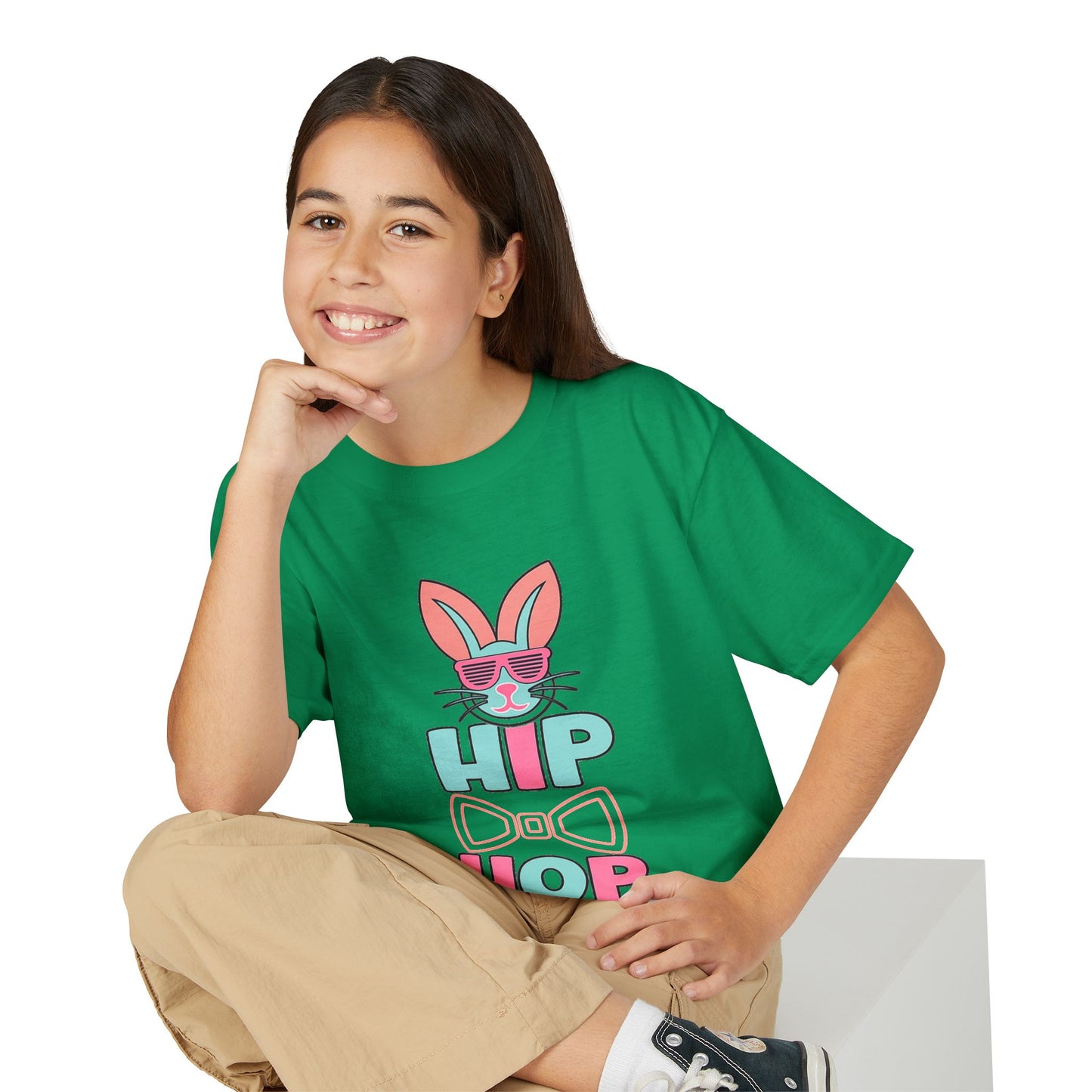 Youth Hip Hop Bunny T-Shirt — Cute Kids Graphic Tee