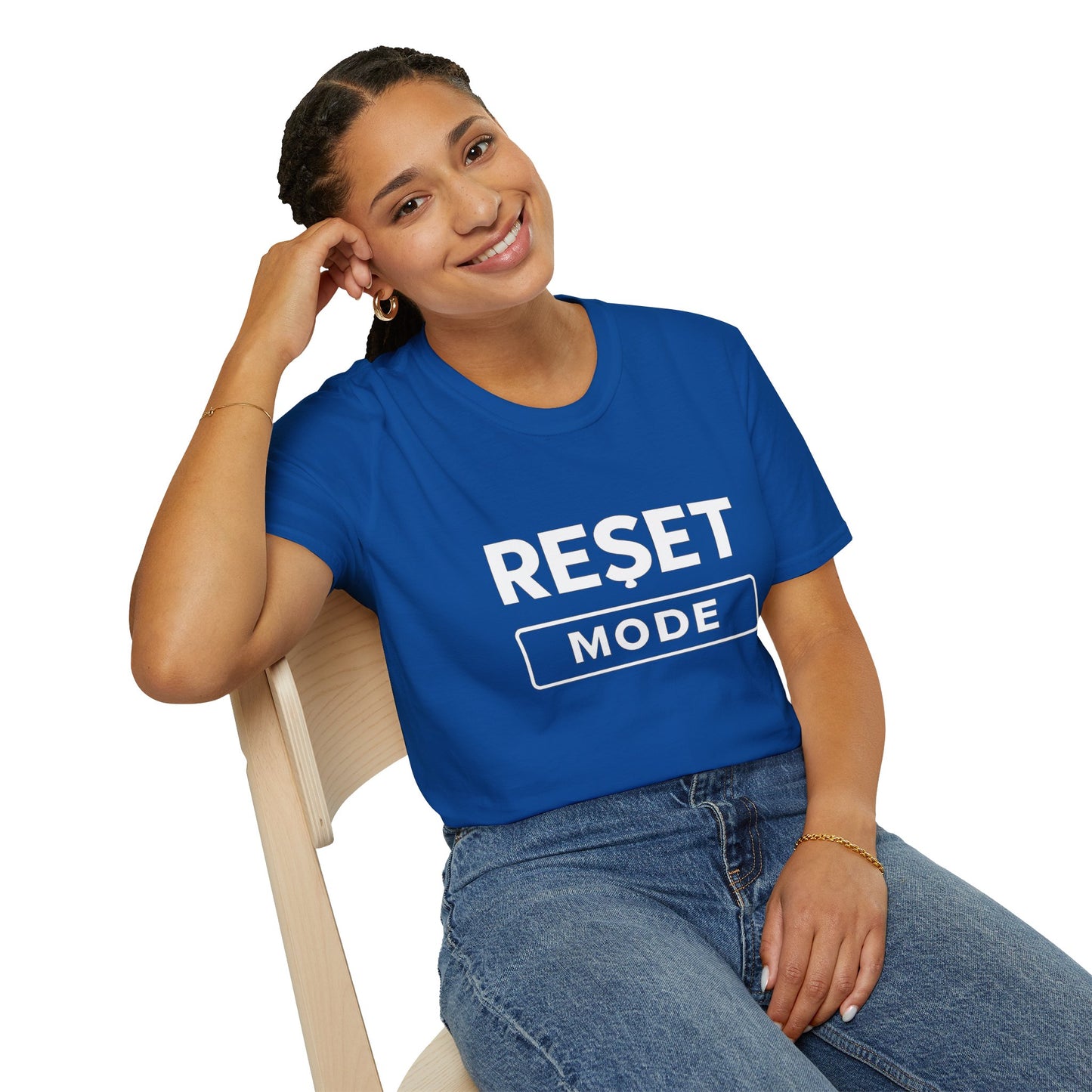 Reset Mode T-Shirt | Minimalist Motivational Graphic Tee
