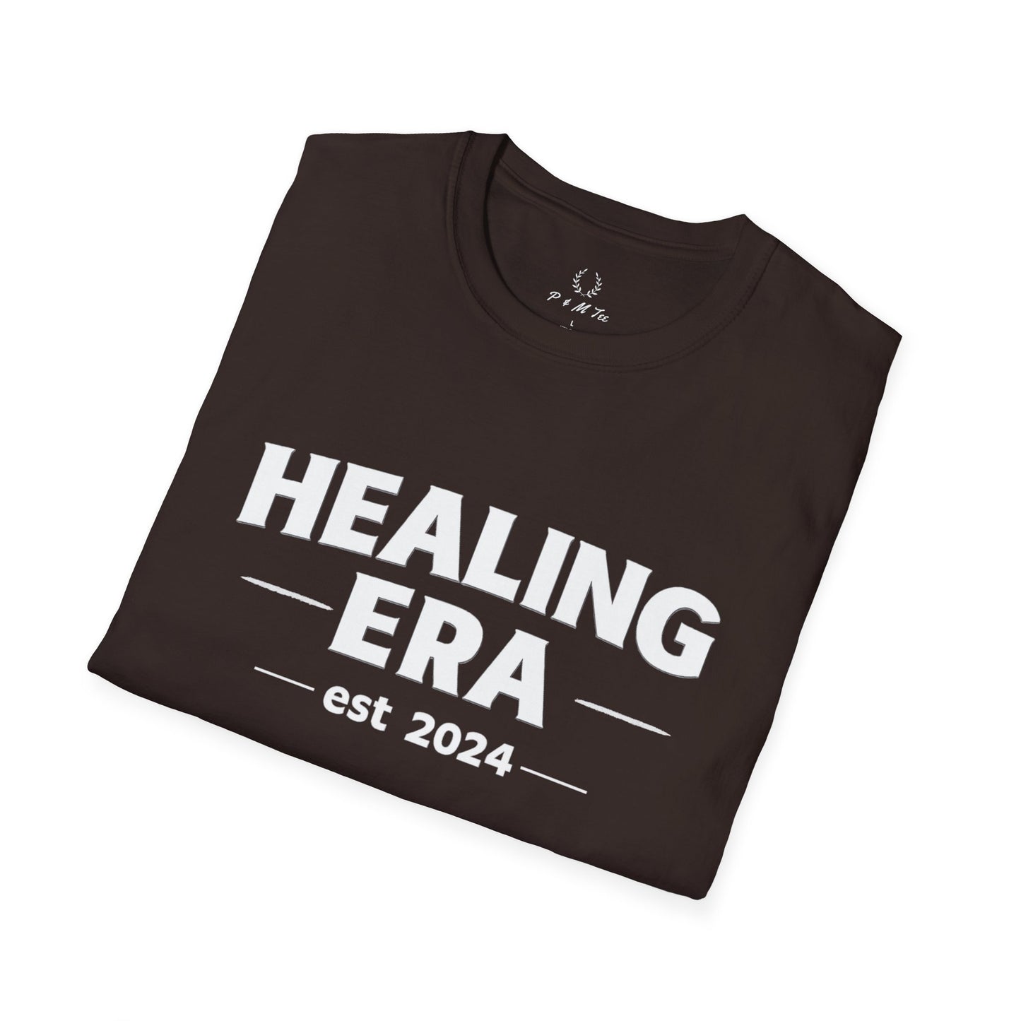 Healing Era T-Shirt | “Healing Era Est. 2024” Minimal Wellness Tee