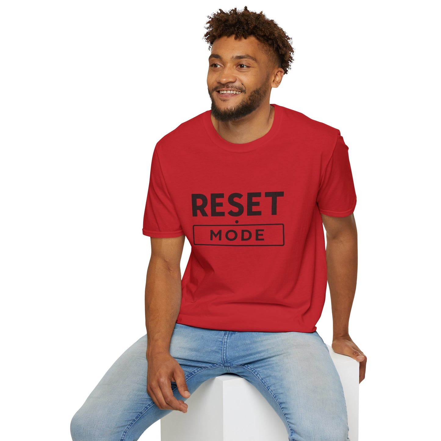 Reset Mode T-Shirt | Minimalist Motivational Graphic Tee