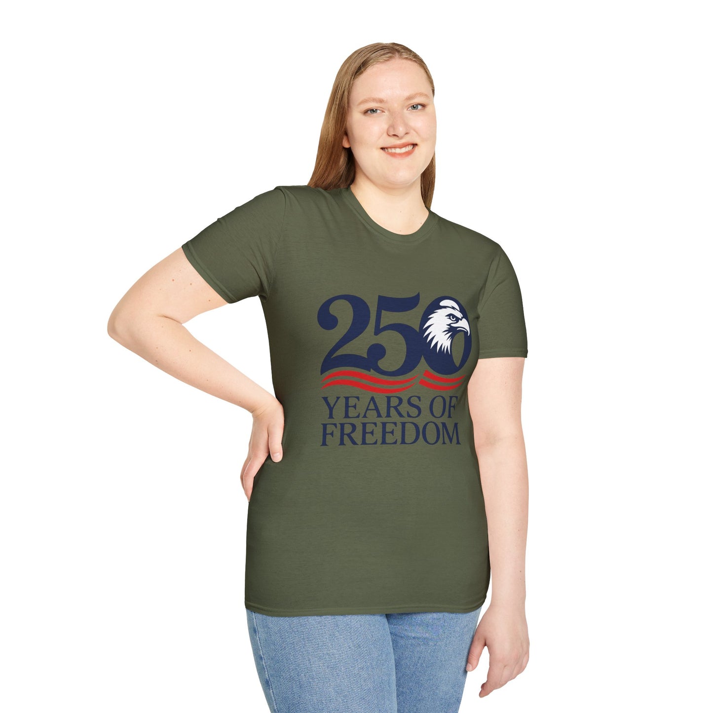 25 Years of Freedom Eagle T-Shirt | Patriotic Anniversary Tee